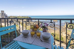 Charming studio with sea view & balcony in the heart of Biarritz - Welkeys